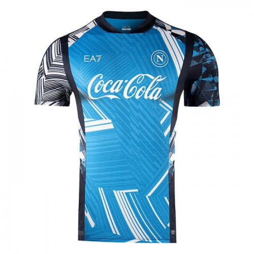 SSC Napoli Pre-Match Fotbollströjor 2024-25 SSC Napoli Pre-Match Fotbollströjor 2024-25